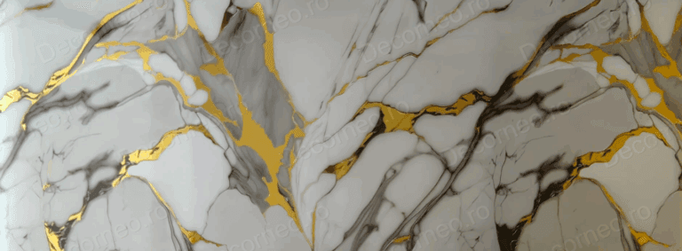 Panou Autocolant Modern Gold