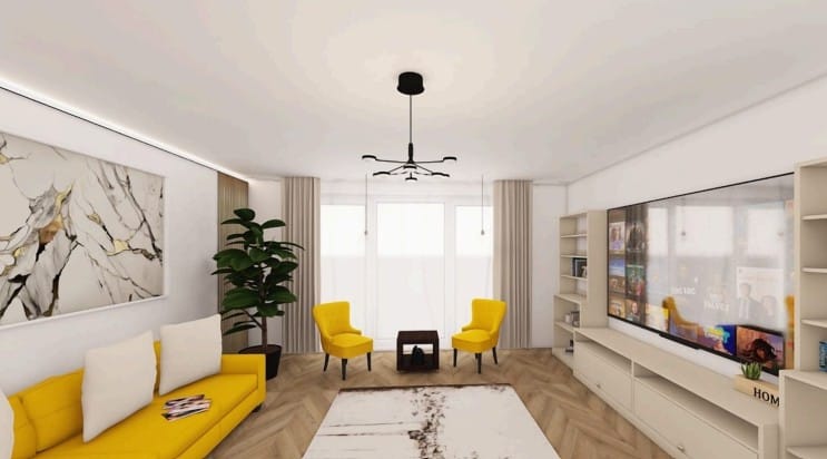 Living interior design